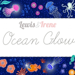 Lewis & Irene Fabric - Ocean Glow Collection
