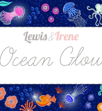 Lewis & Irene Fabric - Ocean Glow Collection