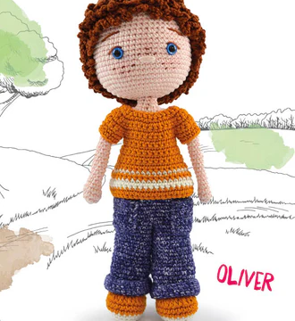 Knitty Critters Trendy Teens Crochet Kit