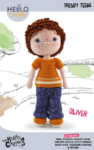 Knitty Critters Trendy Teens Crochet Kit
