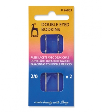 Pony Double Eyed Bodkins