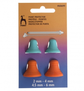 Pony Bell Shaped Point Protectors Pk 2