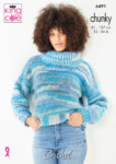 King Cole Crochet Pattern 6491