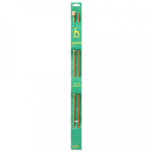 Pony Bamboo Single Pointed Knitting Pins 33cm