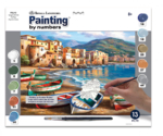 Adult Paint By Numbers Spiaggia Della Citta