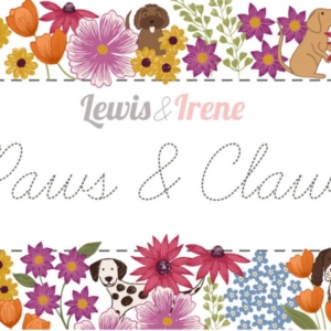 Lewis & Irene Fabric - Paws and Claws Collection