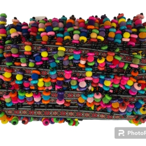Wooden Beaded Trim (Per Meter)