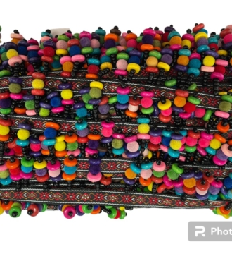 Wooden Beaded Trim (Per Meter)