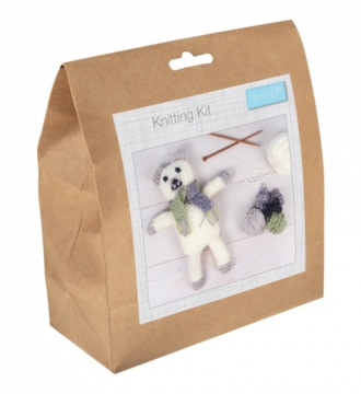 Trimits Knitting Kit - Polar Bear