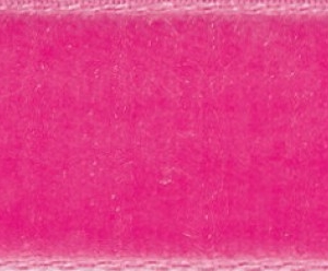 Ribbon Shocking Pink Velvet 36mm Sold By The Metre