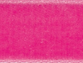 Ribbon Shocking Pink Velvet 36mm Sold By The Metre