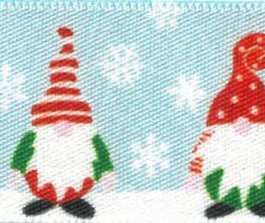 Christmas Gonk Ribbon SOLD BY THE METRE