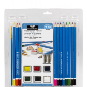 Royal & Langnickel 19 Piece Watercolour Pencil Set