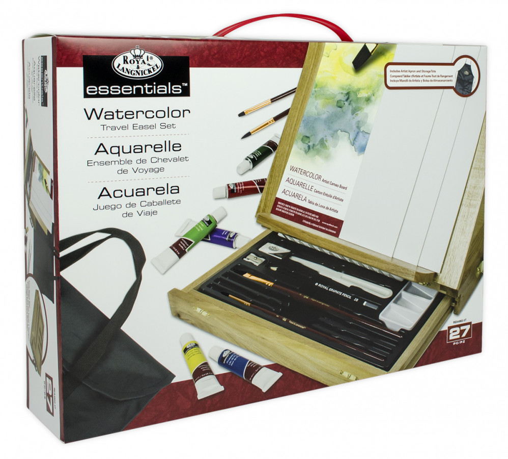 Royal & Langnickel Watercolour Painting Art Easel Set