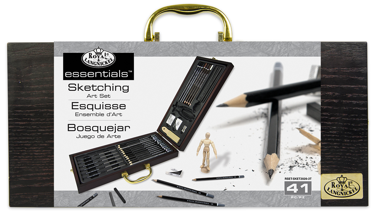 Royal & Langnickel 40 Piece Artists' Sketching Case