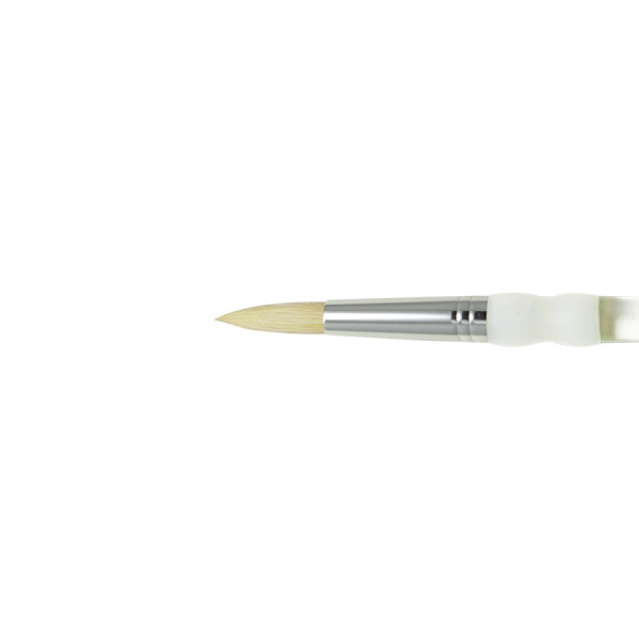 Royal Brush Soft Grip Stiff Hog Brush - Round