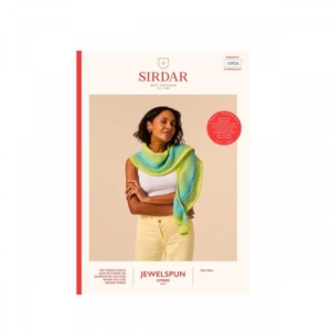 Sirdar Knitted Shawl Pattern 10926