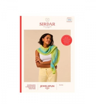 Sirdar Knitted Shawl Pattern 10926