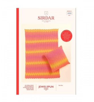 Sirdar Knitted Blanket Pattern 10929