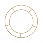 Gold Wire Wreath Base