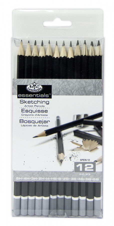 Royal & Langnickel Essentials 12 Sketching Pencils