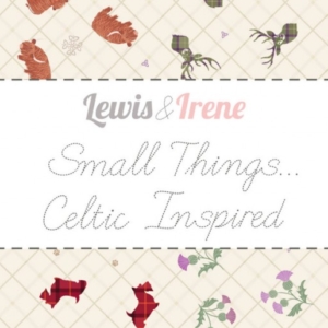 Lewis & Irene Small Things Celtic Inspired Scottie Dog Sold By The Metre