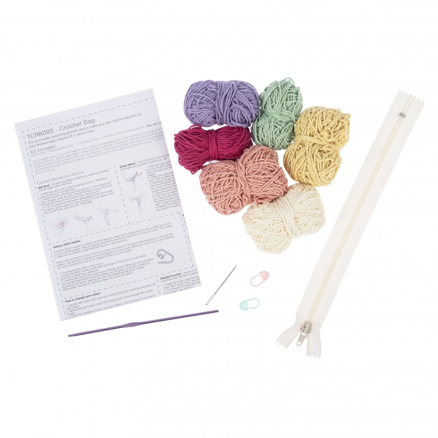 Crochet Kit: Bag With Zip - Image 4