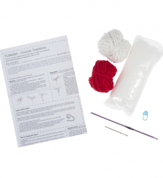 Crochet Kit: Toadstools