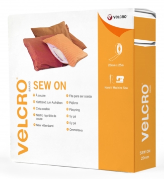 Hook & Loop Velcro Tape Sew On Per Metre