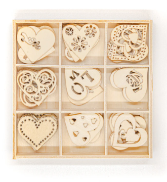 Wooden Shapes Box