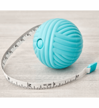Hemline Yarn Ball Retractable Tape Measure