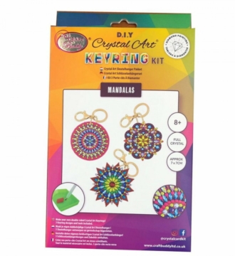 Crystal Art Keyring Kit