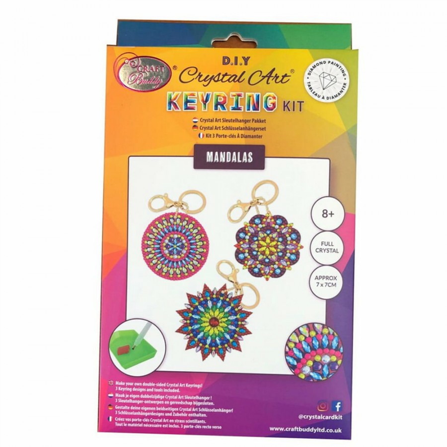 Crystal Art Keyring Kit