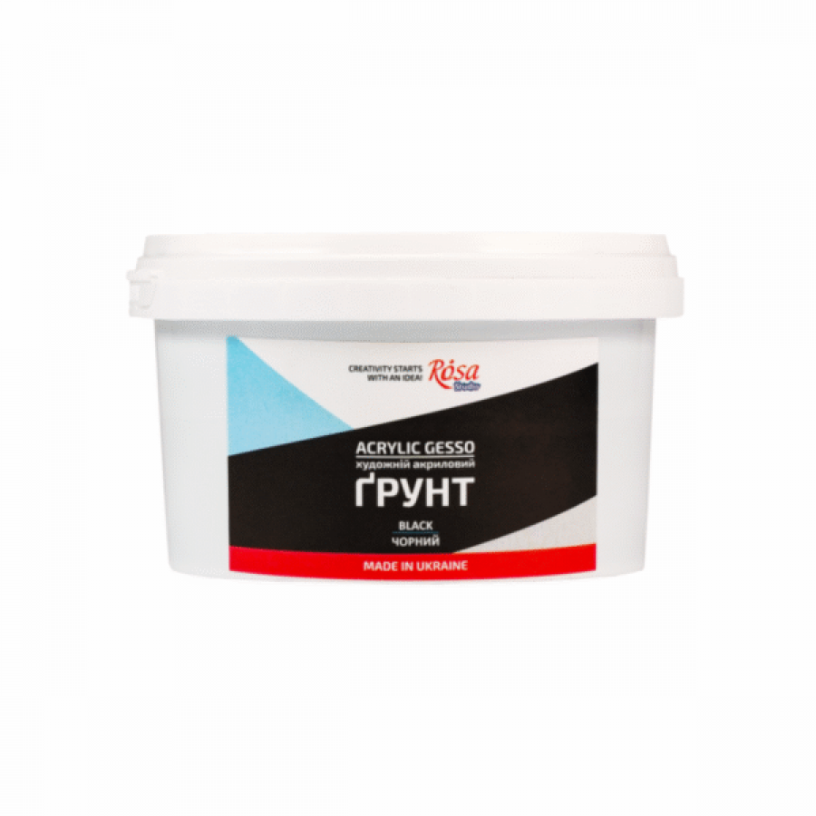 Jakar Rosa Studio Acrylic Gesso 280ml - Black