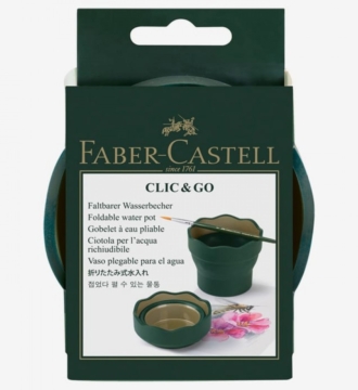 Faber Castell Clic & Go Foldable Pot & Brush Holder