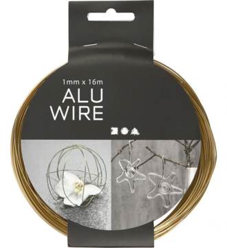 Aluminium Wire 1mm x 16m