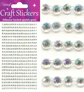 Stickers Eleganza Craft Gem Stickers 3mm