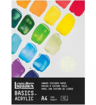 Liquitex Basics Canvas Textured Paper A5