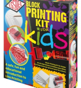 Block Printing Kit for Kids