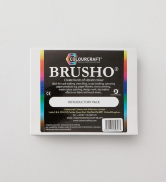 Colourcraft Brusho Introductory Pack Of 5 Colours