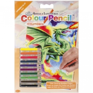 Mini Colour Pencil Dragon Kit