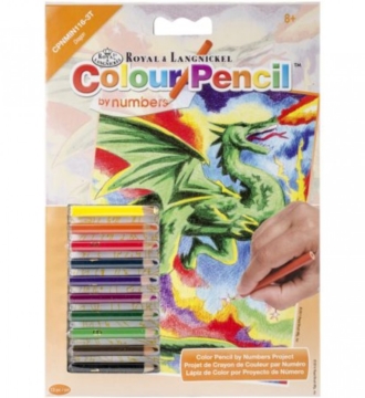 Mini Colour Pencil Dragon Kit