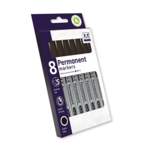 Permanent Bullet Tip Markers