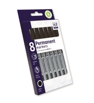 Permanent Bullet Tip Markers