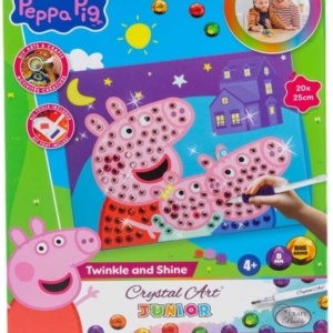 Peppa Pig Crystal Art Junior Twinkle & Shine Kit