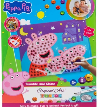 Peppa Pig Crystal Art Junior Twinkle & Shine Kit