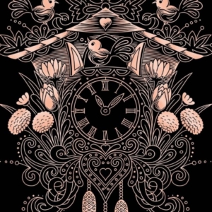 Sequin Art - Art Foil Cuckoo Clock