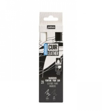 Pebeo Setacolor Leather Paint Markers x 2