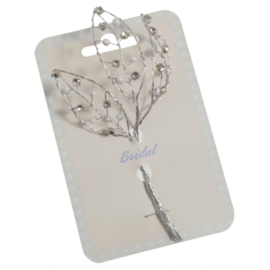 Leaves with Diamante