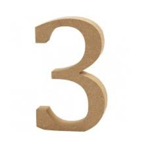MDF Number  13cm